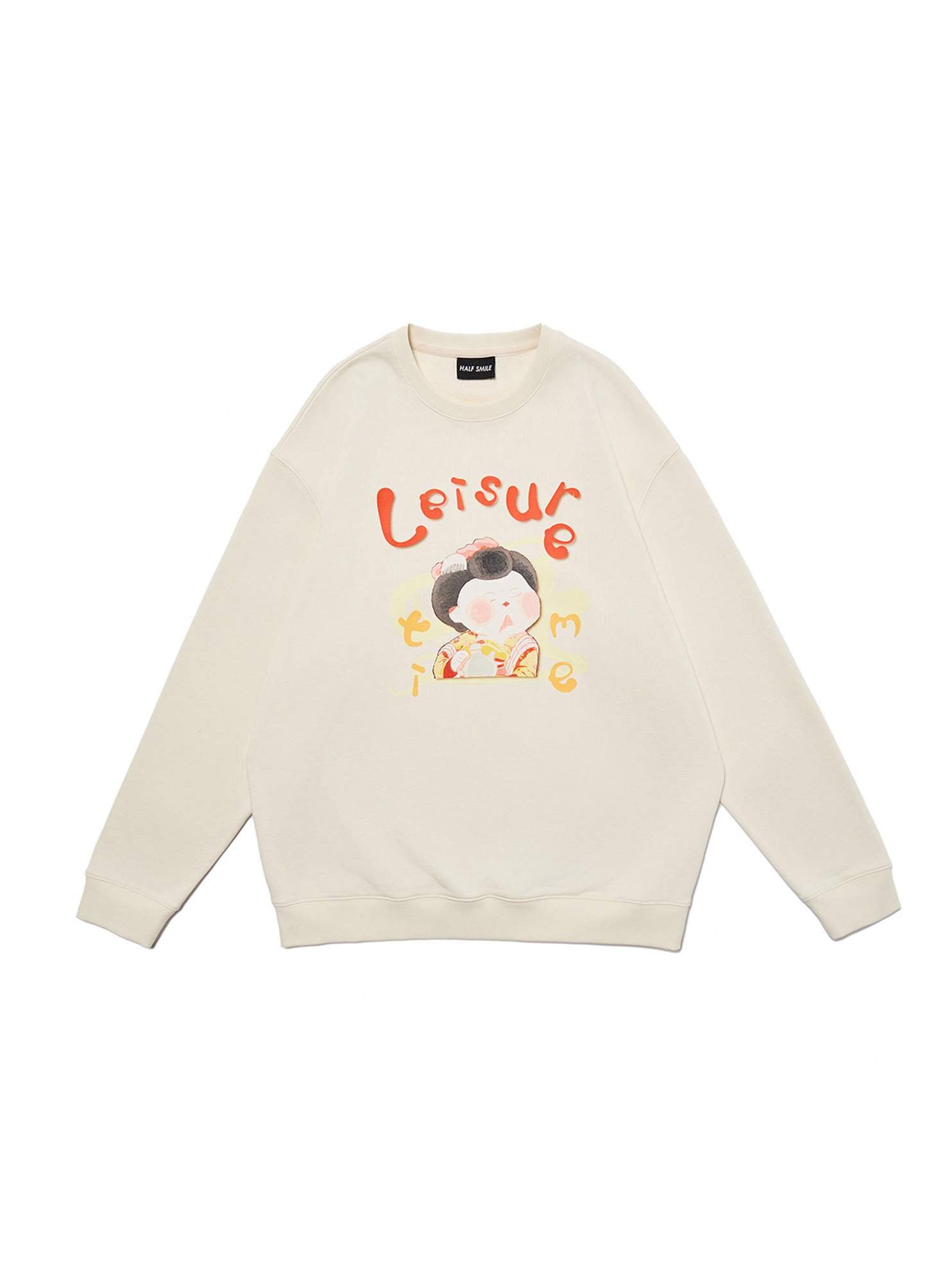 Unisex Crewneck Cotton Sweatshirt